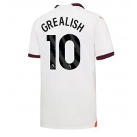 Camiseta Manchester City Jack Grealish #10 Segunda Equipación Replica 2023-24 mangas cortas